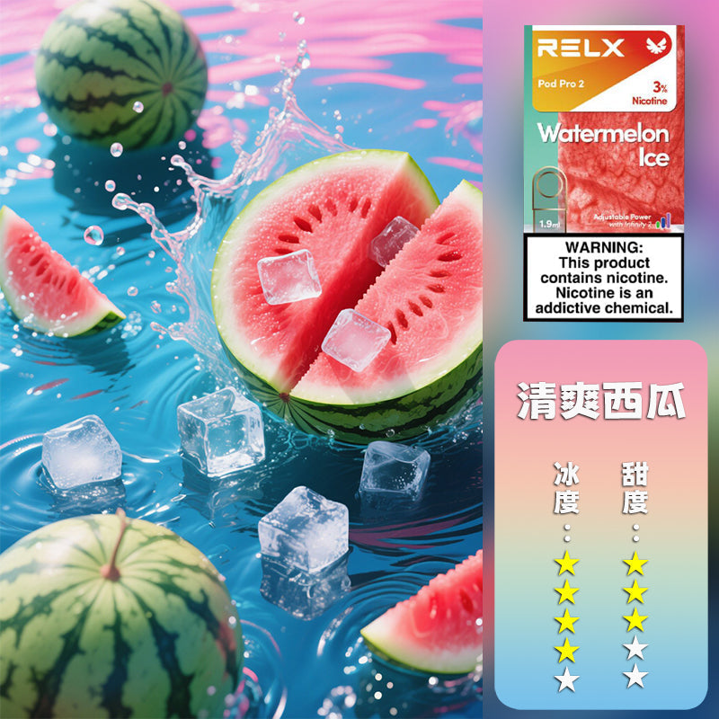 RELX 悅刻 六代煙彈(一盒3顆）